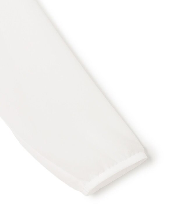 23区 【洗える】ジョーゼットフリル ブラウス ホワイト系