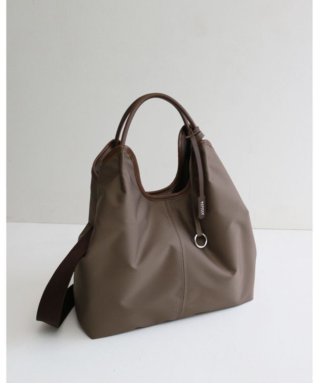 MORROW by thank 【新色追加！】A4サイズ収納可 LOLO TWOWAY バッグ ベージュ