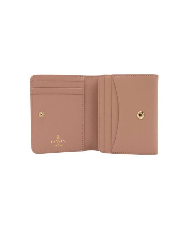 LANVIN en Bleu イエナ 二つ折り中ボックス財布 ピンク