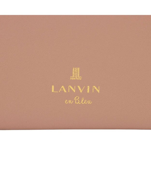 LANVIN en Bleu イエナ 二つ折り中ボックス財布 ピンク