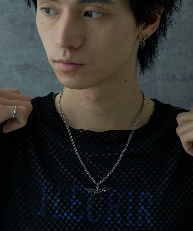 WEGO Mトライバルロゴネックレス 柄2