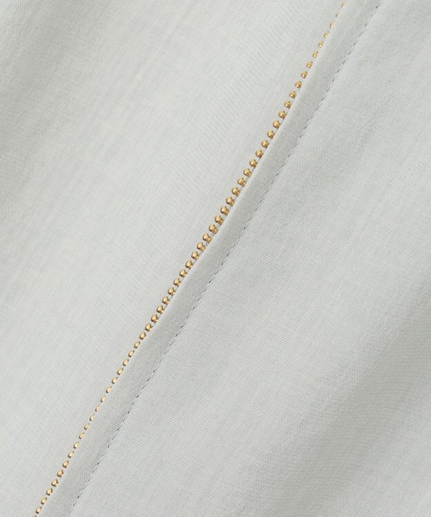 J.PRESS LADIES L 【WEB限定・洗える】ボイルドワッシャー ブルゾン ライトグレー系