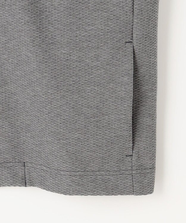 JOSEPH ABBOUD MOUNTAIN 【日本製】ダイヤモンドワッフル アウトドア トラックジャケット グレー系