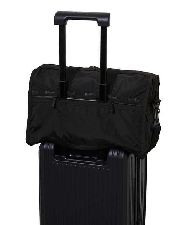 LeSportsac DELUXE MED WEEKENDER 【日本限定】リサイクルドブラックJP リサイクルドブラックJP