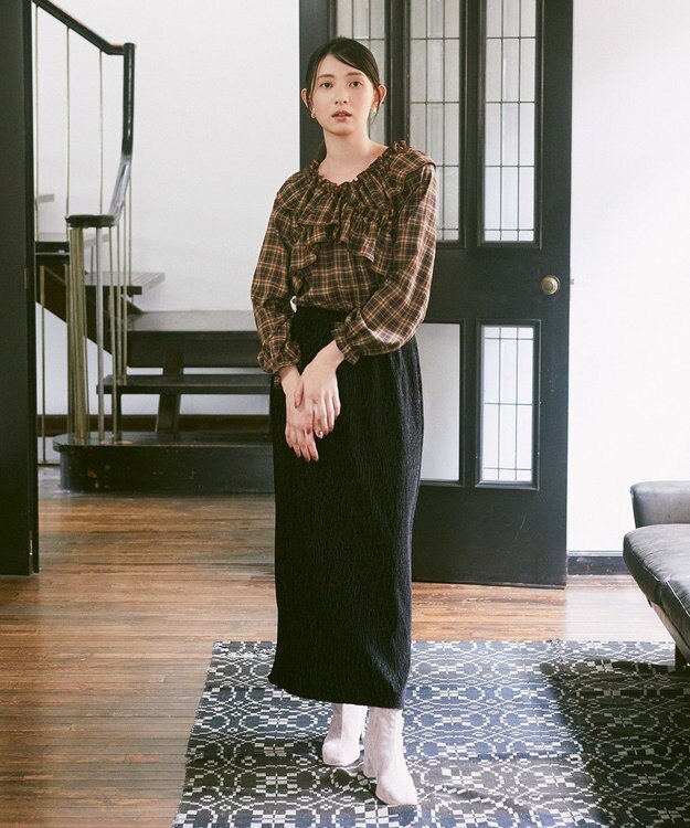 earth music&ecology ＯＲｉｅｎｔａｌ　ＴＲａｆｆｉｃ　フェイクスエードショート Beige