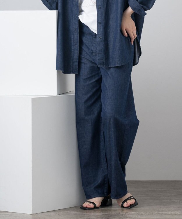 ONWARD Reuse Park 【23区】パンツ秋冬 ネイビー