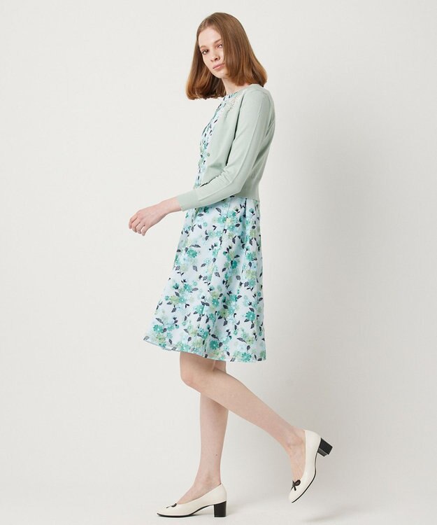 TOCCA 【洗える】DAISY KNIT カーディガン トッカブルー系