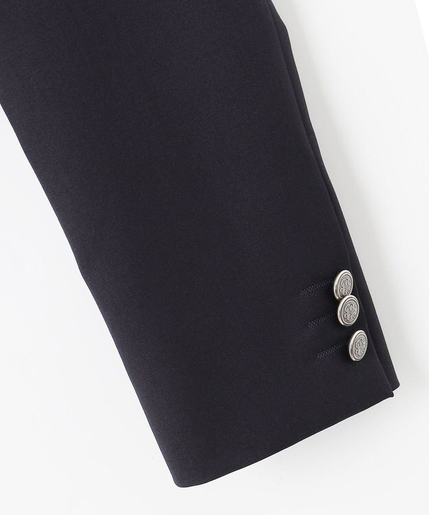 J.PRESS MEN 【WEB・一部店舗限定】シングルブレザー/銀釦 /背抜き /三つボタン段返り ネイビー系