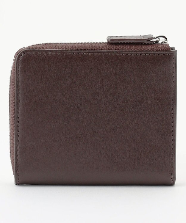 J.PRESS MEN 【MORPHO×J.PRESS】オーセンティックレジメンタル マルチウォレット(Ｌ字ラウンドファスナー) ダークブラウン系