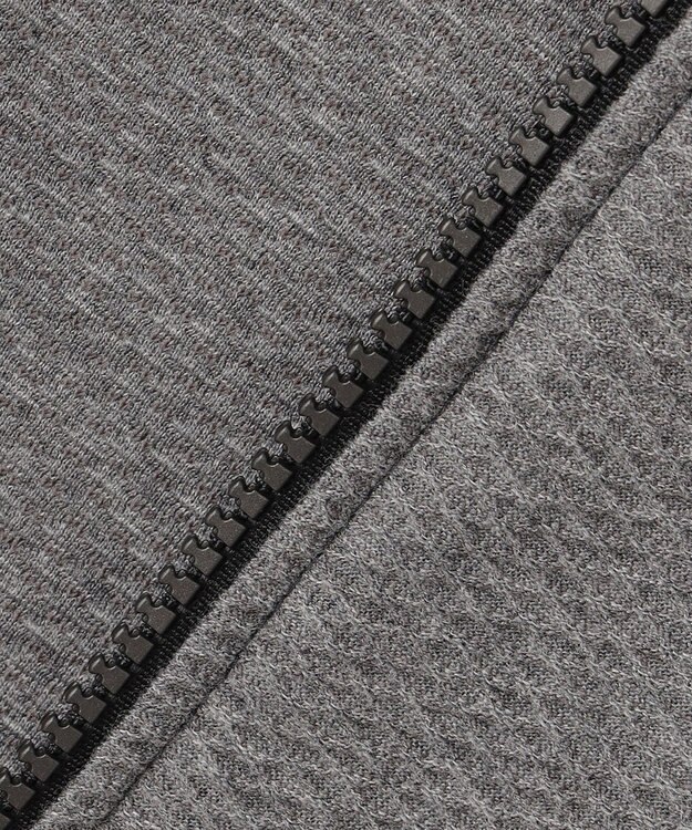 JOSEPH ABBOUD MOUNTAIN 【日本製】ダイヤモンドワッフル アウトドア トラックジャケット グレー系