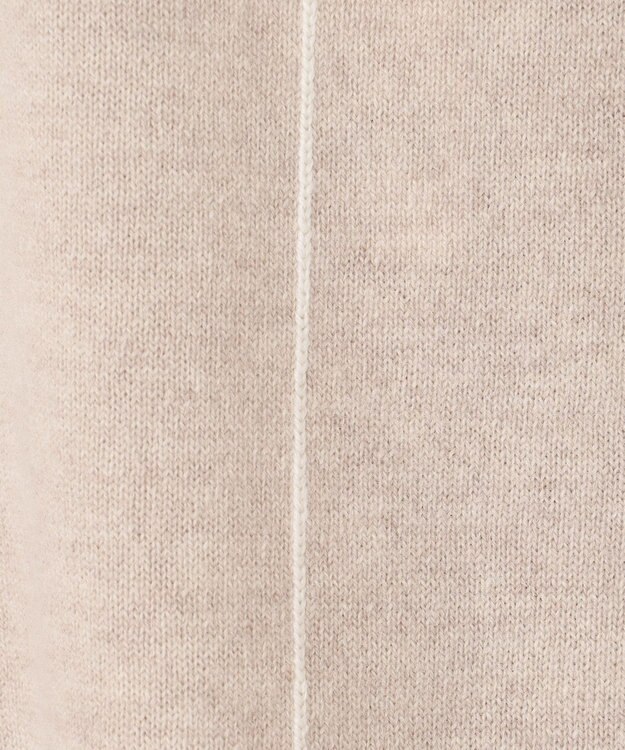 BEIGE， RIGNY / クルーネックニット Taupe× Off Line