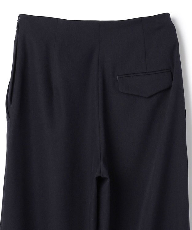 BEIGE， LAZUL / マリンボタンワイドパンツ Navy