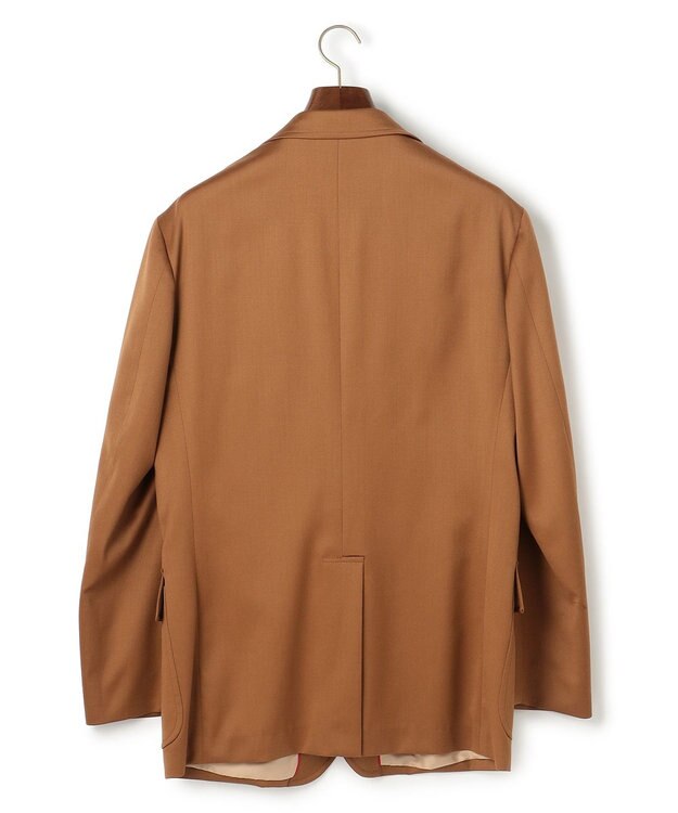 J.PRESS MEN 【J.PRESS ORIGINALS】Wool Satin Stretch 3B Blazer / Made in Japan / New Authentic-Fit キャメル系