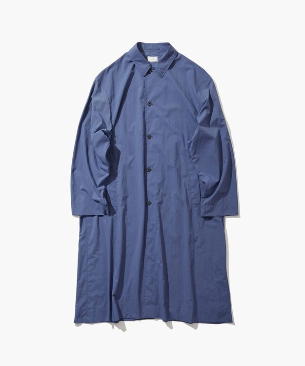 ATON TRAVEL NYLON | パッカブルコート - UNISEX BLUE