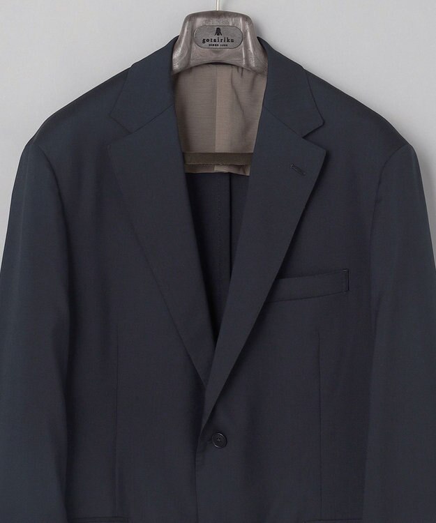 GOTAIRIKU セットアップ対応【ウォッシャブル/シワになりにくい/ストレッチ】ウォッシャブル ウールジャケット(26年モデル) ネイビー系