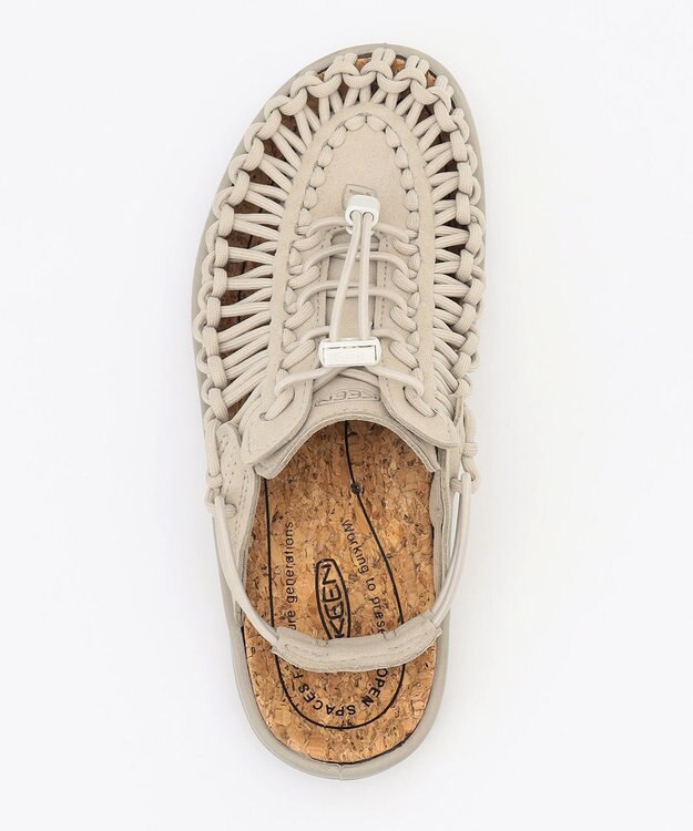 JOSEPH ABBOUD MOUNTAIN 【KEEN・23.5～27.0㎝】UNEEK Ⅱ CONVEERTIBLE サンダル アイボリー系