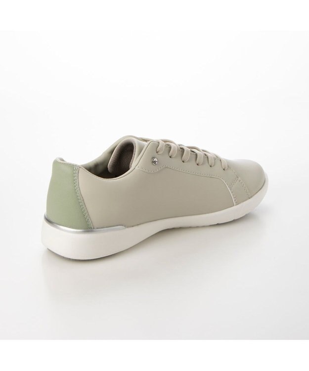 ing <ing>晴雨兼用スポーツスニーカー ライトグレーコンビ