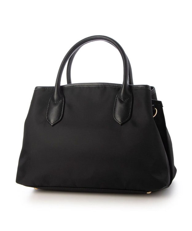 UNBILLION 【テレビ ドラマ着用アイテム】ペルケ perche / ナイロン×牛革付属ユーティリティ2wayトートS ブラック