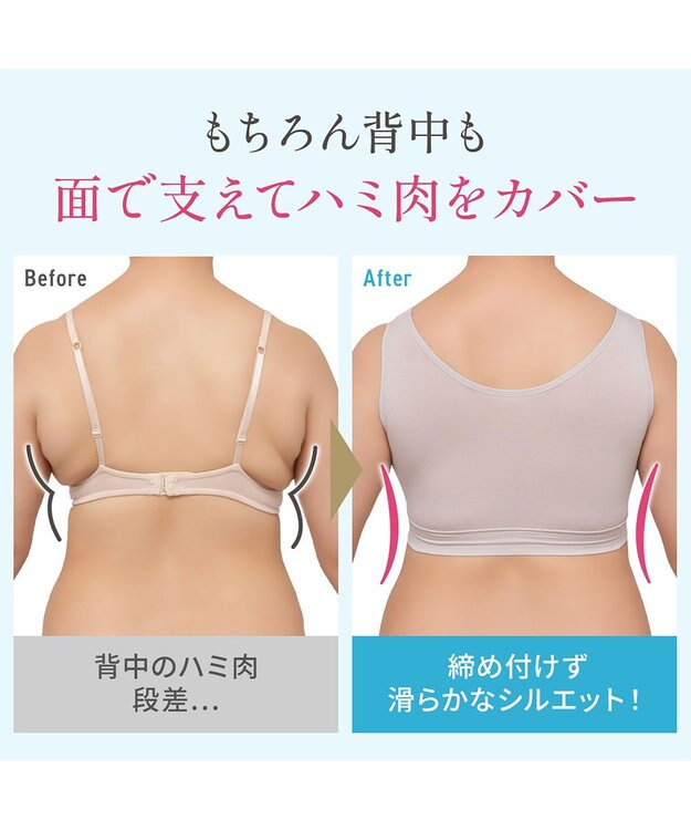 BRADELIS New York 【Yukine inc. / ブラデリス】ゆきねえとろりソフトシルク混ライトブラ25 着心地重視 軽くて快適 接触冷感機能付き 補正下着 パールグレージュ