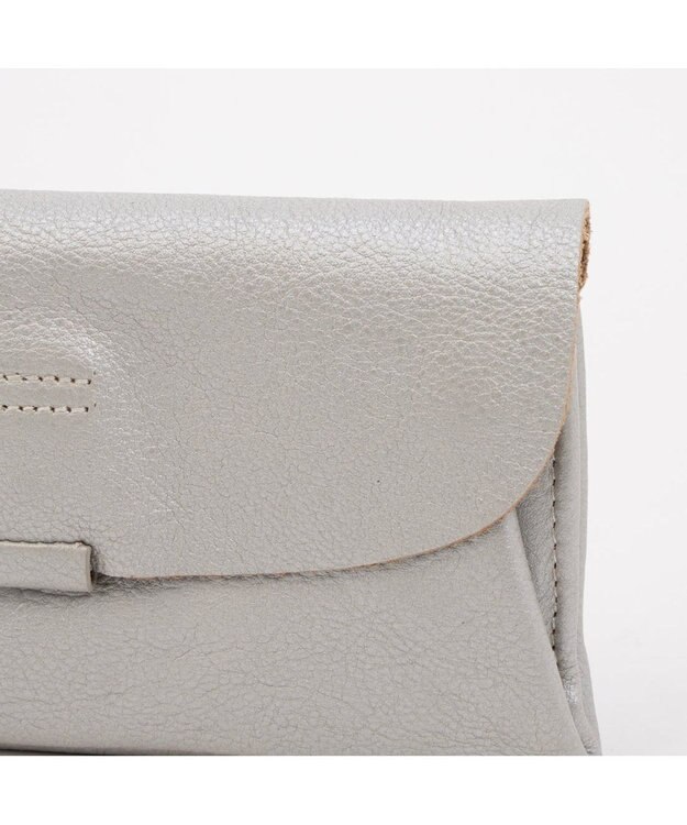 UNBILLION アトランタ ATLANTA / 牛革かぶせ長財布 シルバーグレー