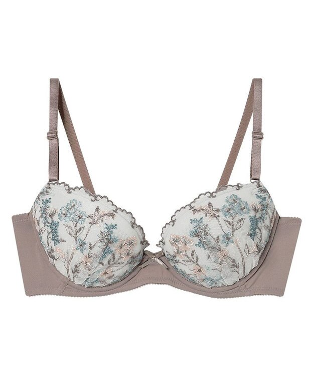 une nana cool ボタニカル柄のレースが華やか Botanic Garden モカ