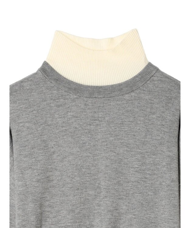 Green Parks ■ＡＪＵＧＡ．×ＧＰ　レイヤードハイネックニット Gray