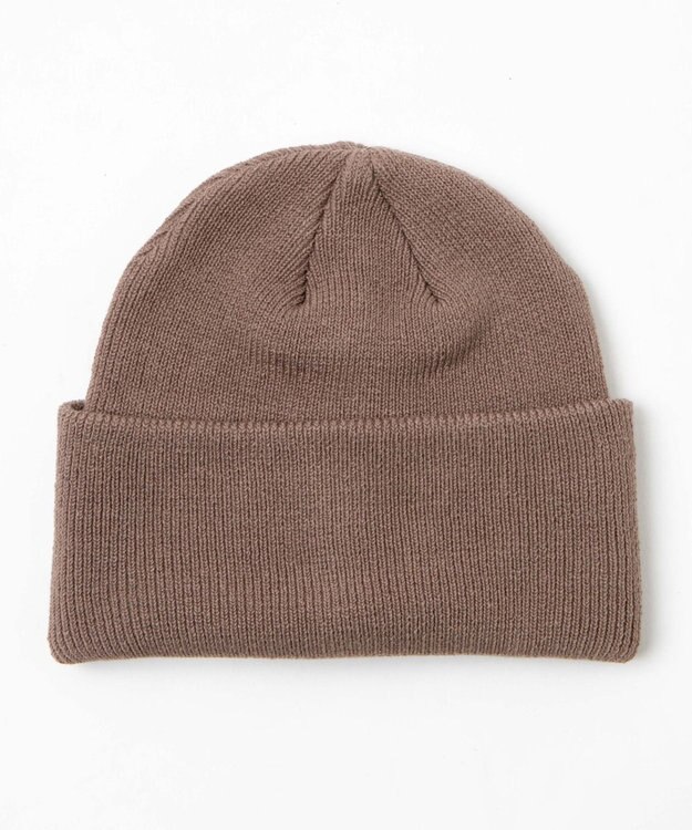 WEGO カラーショートビーニー ライトブラウン