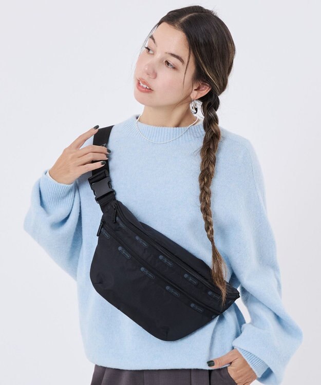 LeSportsac HERITAGE BELT BAG/リサイクルドブラックJP