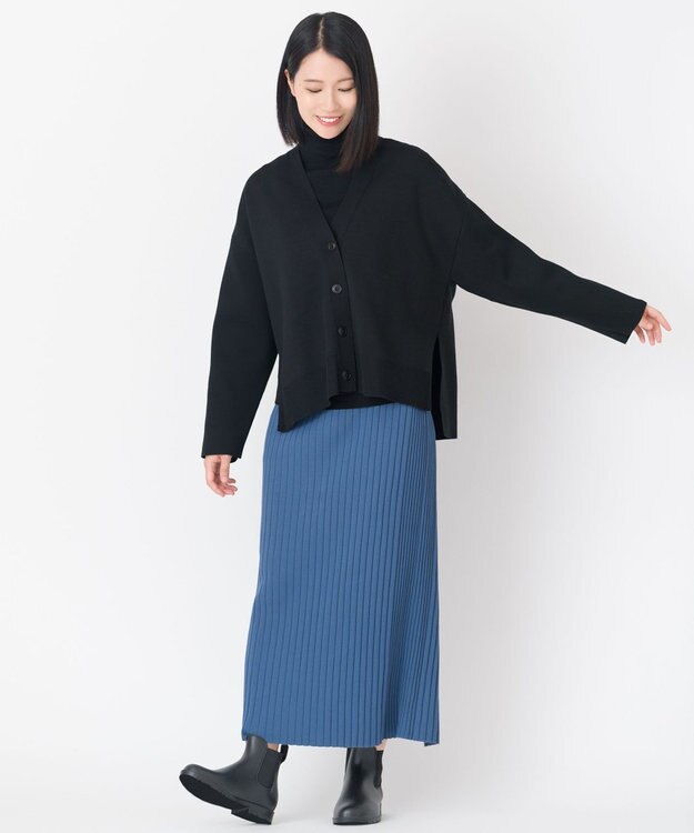 ONWARD Reuse Park 【組曲】スカート秋冬 ブルー