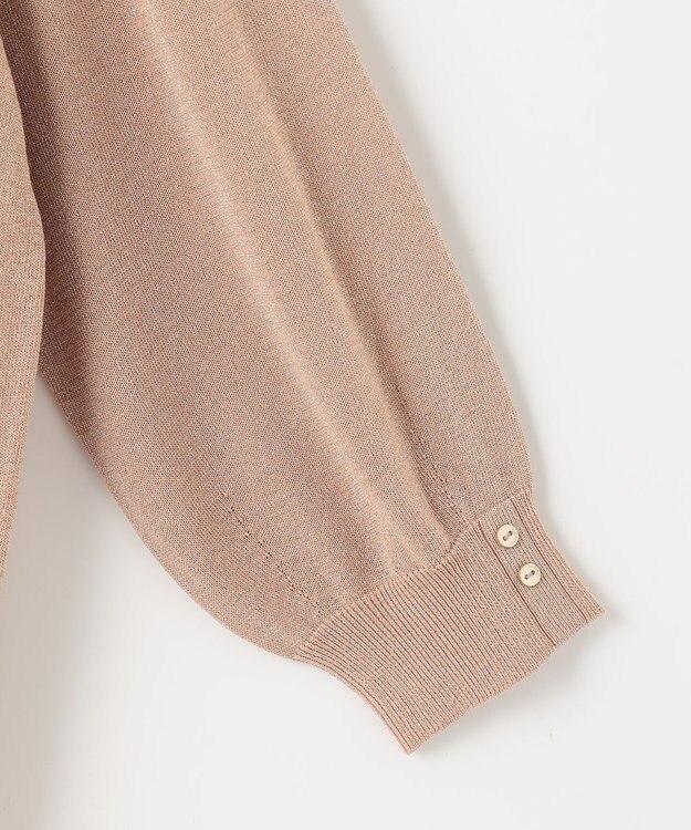 ANY SIS 【洗える】ラメ プルオーバー オレンジ