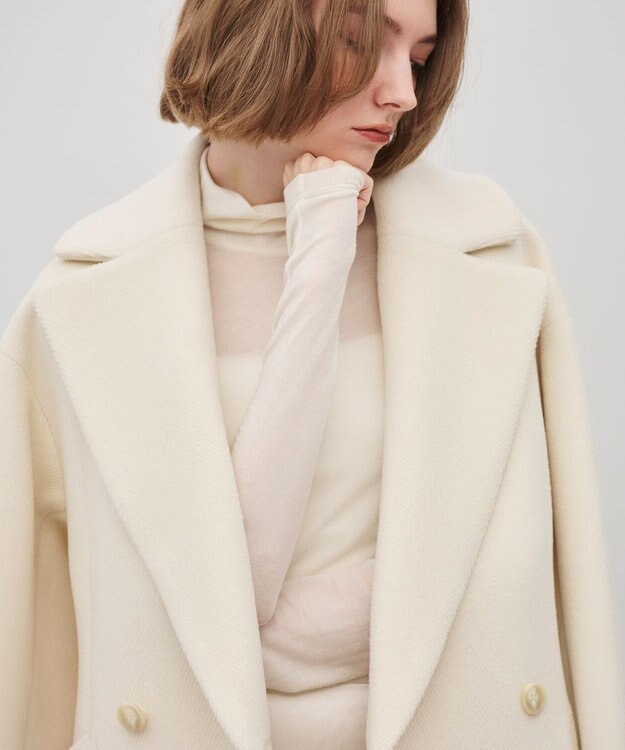 uncrave ヘリンボーンパイル ジャコット オフ