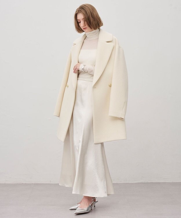 uncrave ヘリンボーンパイル ジャコット オフ