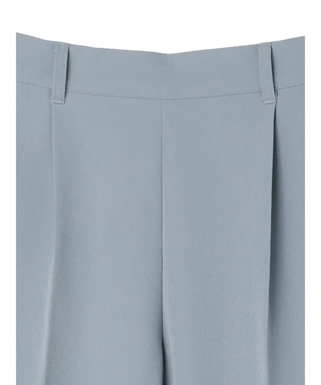 Green Parks きれいシルエットパンツ Sax