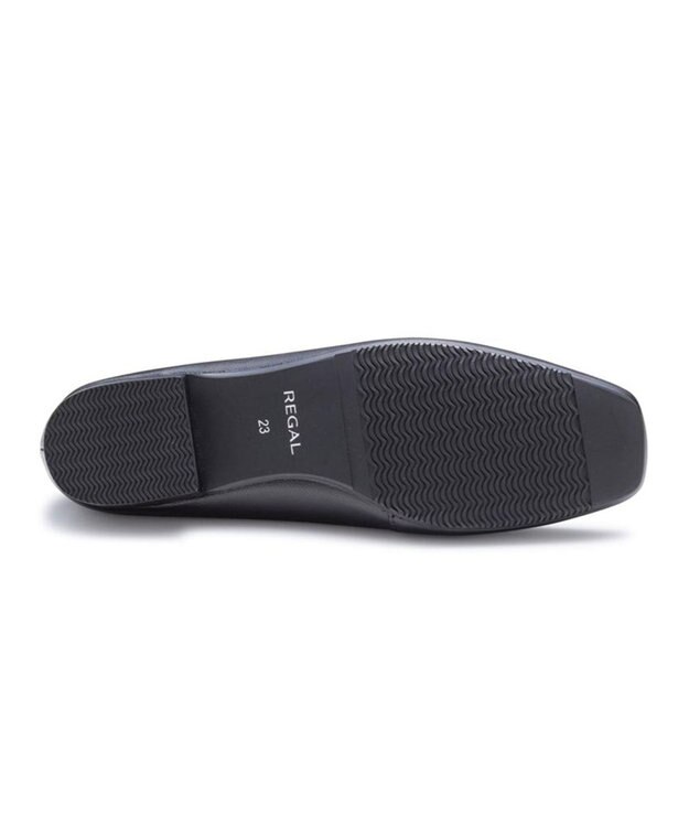 REGAL FOOT COMMUNITY 【リーガルレディース】F60N ビット付きモカシンシューズ フラットシューズ ブラック