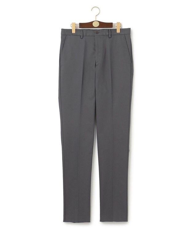 J.PRESS MEN ピースダイ トリコチンストレッチパンツ グレー系