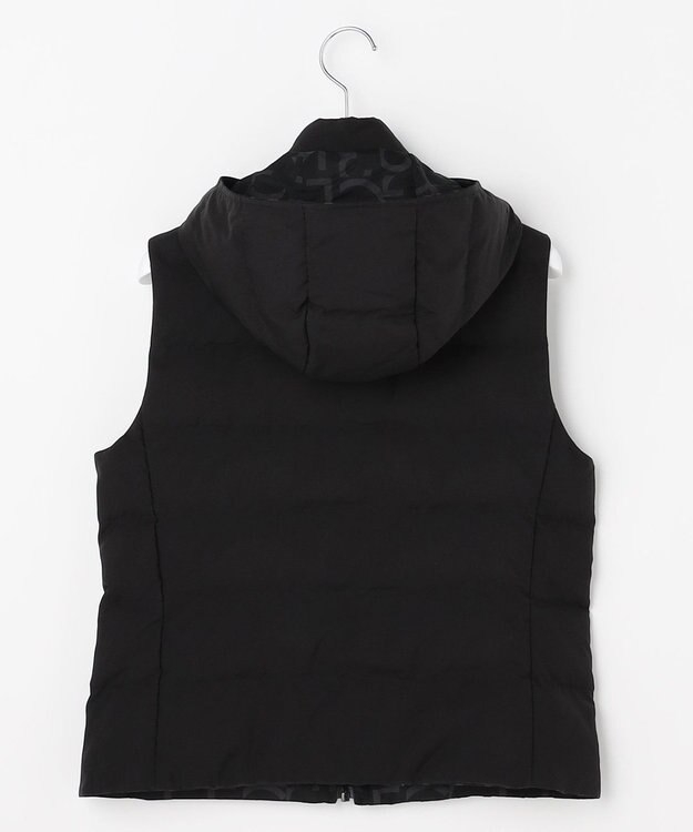 23区GOLF 【WOMEN】中綿リバーシブルベスト ブラック系5