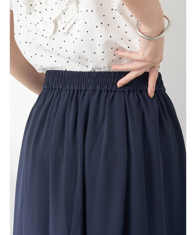 earth music&ecology 選べる丈スカーチョ Navy