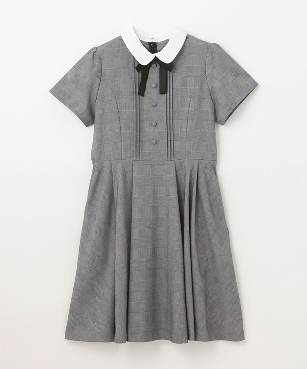 ANY KIDS 【WEB限定/any FAM JUNIOR】半袖 ワンピース グレンチェック