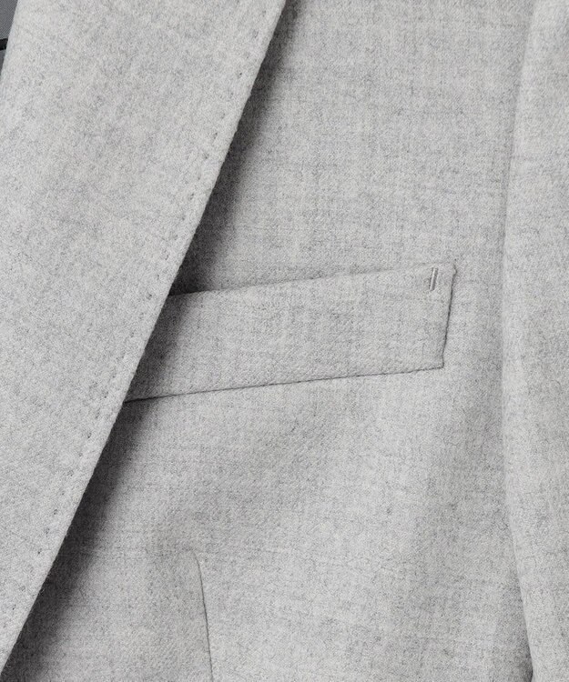 JOSEPH ハイカウントサキソニー　ジャケット Light grey