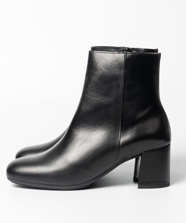 BONTRE 【BONTRE/ボントレ】スクエアショートブーツ ブラック