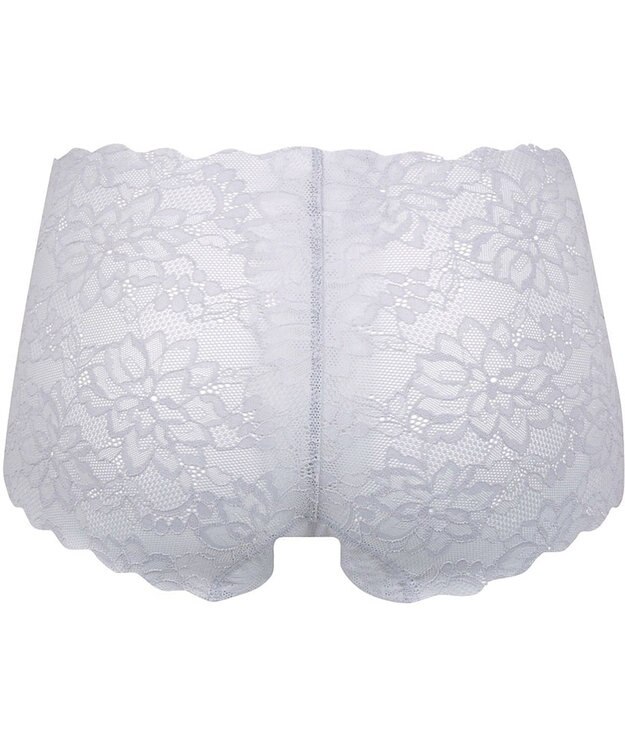 WACOAL ショーツ 【GOCOCi ゴコチ】 CGG297とペア 肌あたりのやさしいレース アウターにひびきにくい はきこみ丈あさめ レディース PGG197 /ワコール グレー