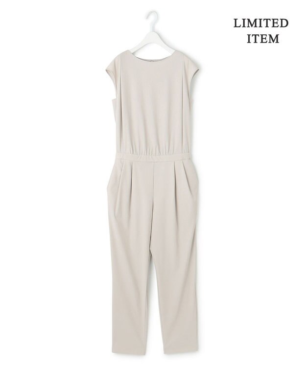 ICB L 【WEB限定・接触冷感・UVカット・洗える】アトラストリコット オールインワン トープ系