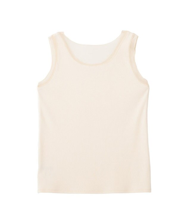 YECCA VECCA チュールMIXリブインナー Ivory