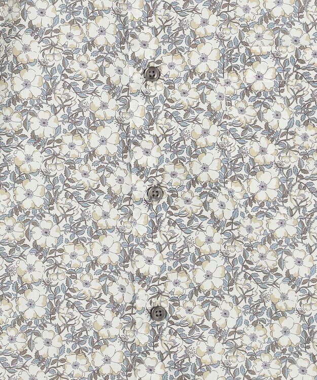 JOSEPH ABBOUD 【リバティ】ブラックレーベル リバティプリントシャツ アイボリー系5