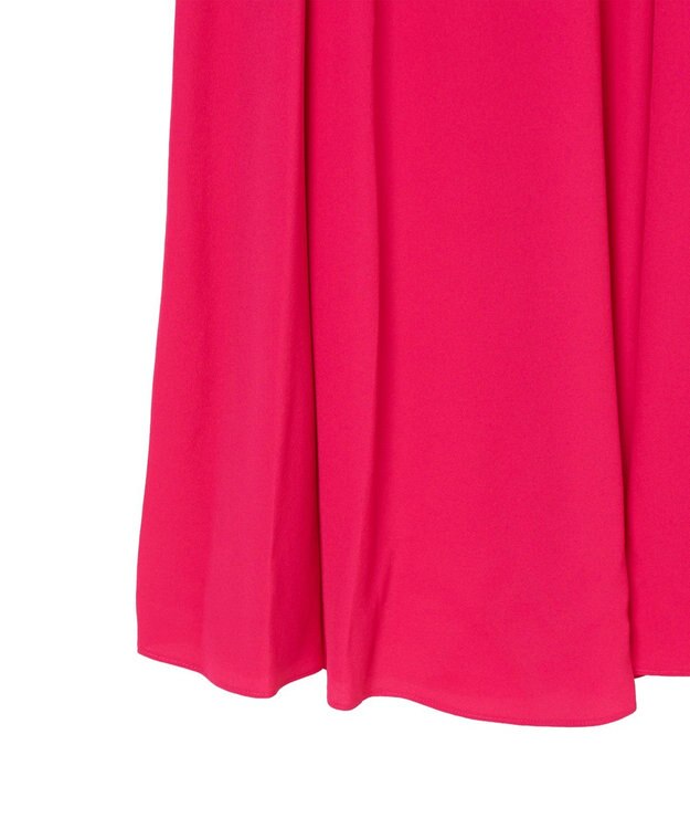 JOSEPH シルクブレンドクレープ　ドレス Fuchsia