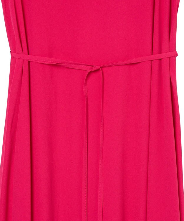 JOSEPH シルクブレンドクレープ　ドレス Fuchsia