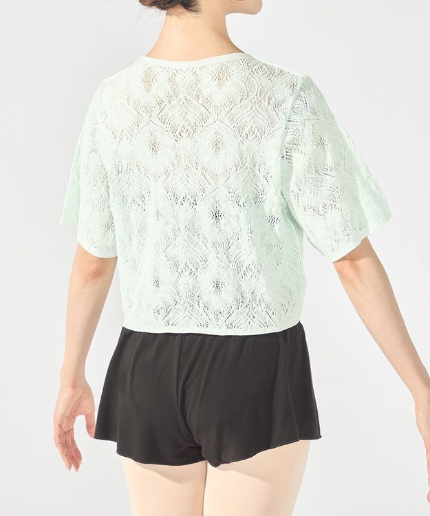 Chacott イージーフィットショートトップ アクアグリーン