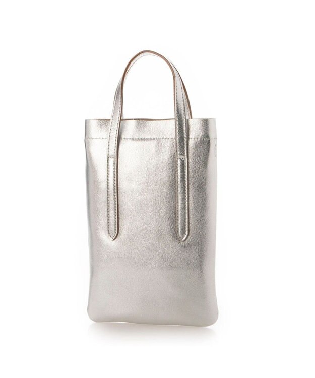 UNBILLION ペルケ perche / ゴートスムース2wayミニショルダー シルバー