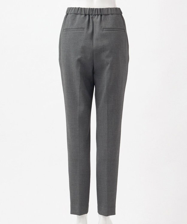 23区 【R(アール)】ダブルクロス テーパードシルエット パンツ グレー系