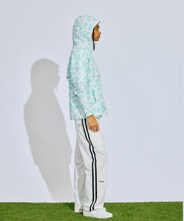 PW CIRCULUS 【撥水加工/ストレッチ】【MEN】アニマルドット2Wayブルゾン  ゴルフ ブルー系5